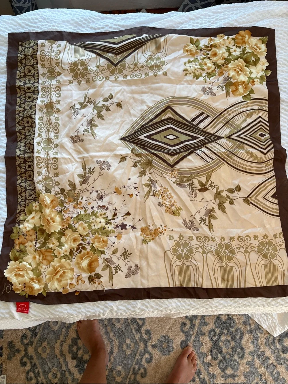 Bundle of 3 silk scarves